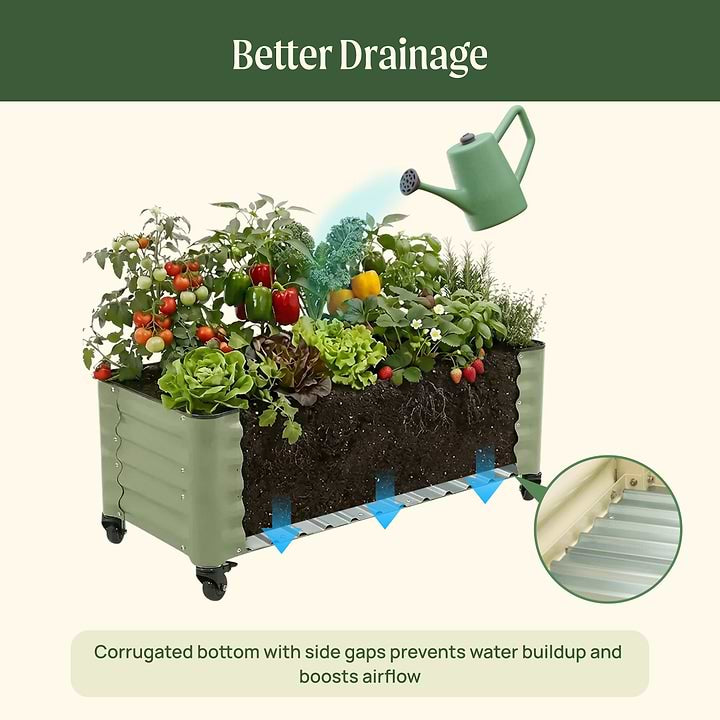 سرير زراعة متنقل Vego Garden – حديقتك في أي مكان